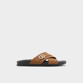 Delmar Open Brown Men's Slides - Slide sandal | Aldo sale