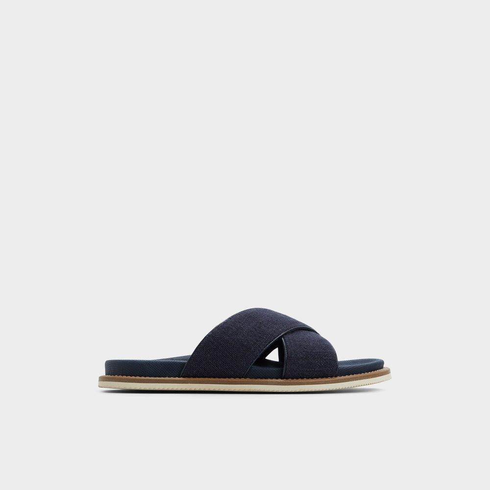Marrin Navy Men's Slides - Slide sandal | Aldo on sale