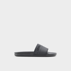 Dinmore Black Synthetic Rubber Men's Slides - Slide sandal | Aldo outlet