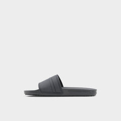 Dinmore Black Synthetic Rubber Men's Slides - Slide sandal | Aldo outlet