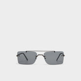 Oleathien Dark Grey Men's Rectangle - Rectangle sunglasses | Aldo for sale