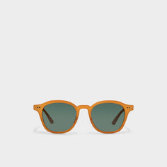 Kasienx Dark Yellow Men's Round - Round sunglasses | Aldo discount