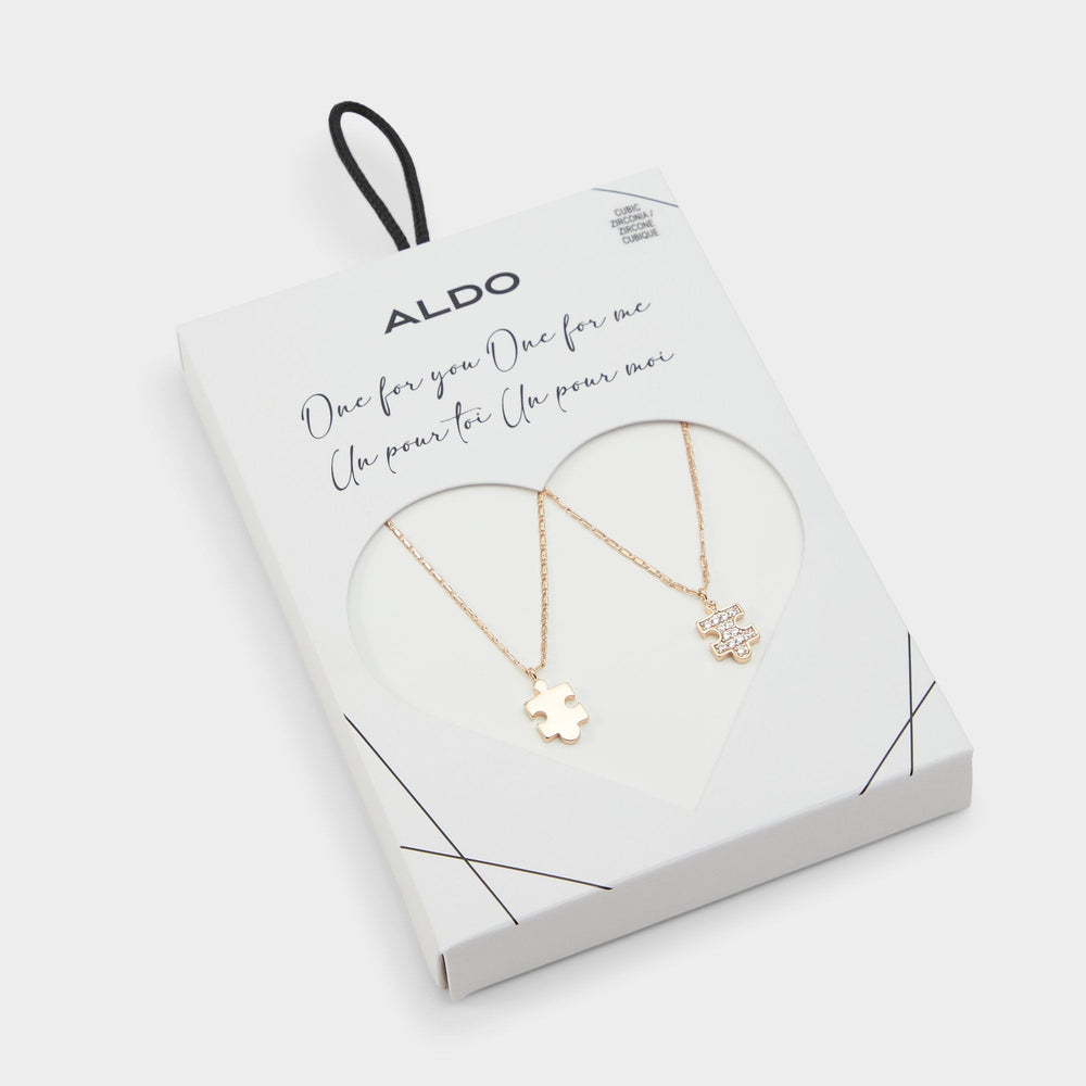 Besties Gold/Clear Multi Women's Necklaces - Gift set | Aldo on sale