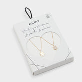 Besties Gold/Clear Multi Women's Necklaces - Gift set | Aldo on sale