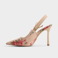 Hennie in Beige Combo 14190601 - Sling back high heel, Stiletto heel | Aldo discount