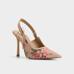 Hennie in Beige Combo 14190601 - Sling back high heel, Stiletto heel | Aldo discount