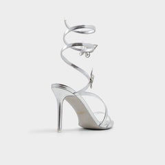 Ocia in Silver - Stiletto strappy sandal | Aldo online