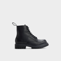 Doublezero in Other Black - Combat boot, Lug sole | Aldo outlet