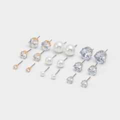 Daniellia Metallic Multi Women's Earrings - Stud earring set | Aldo discount