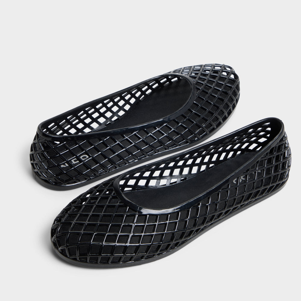 Dwaoria Black Women's Jelly Sandals & Flip Flops - Jelly flats | Aldo online