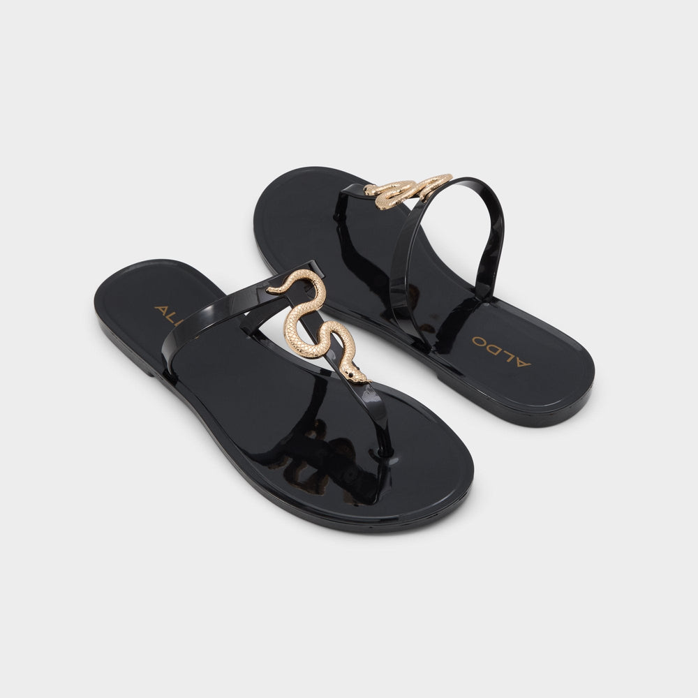 Apanie in Black Gold Multi - Jelly sandal | Aldo for sale