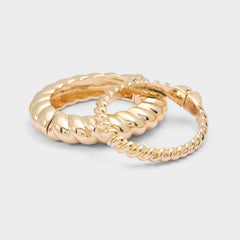 Twistedd in Gold - Bangle bracelet | Aldo outlet