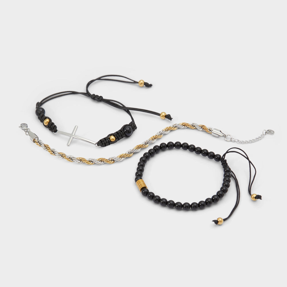 Waoron Black/Gold Multi Men's Jewelry - Bracelet | Aldo sale