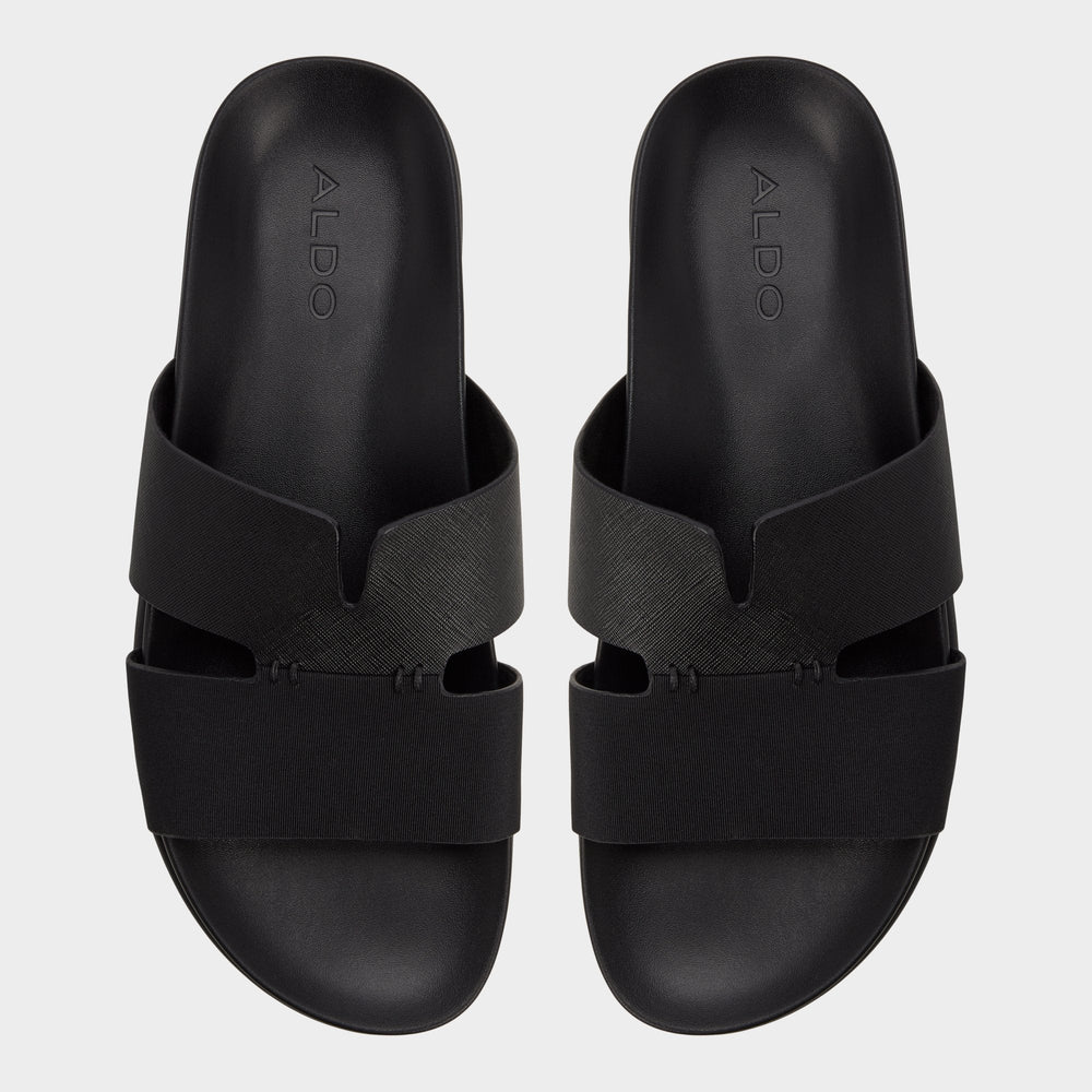 Marcelo in Black - Slide sandal | Aldo outlet