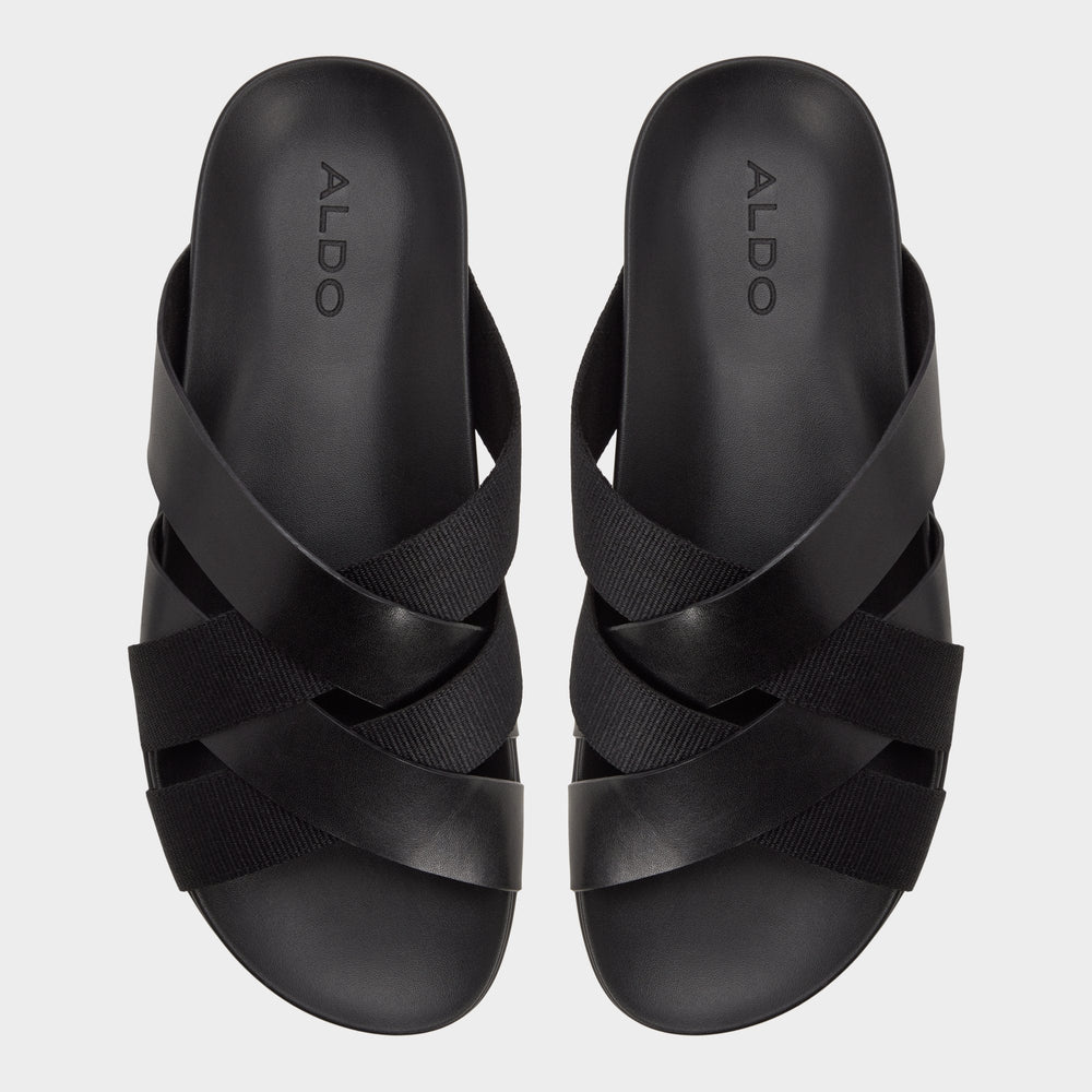Florian in Black - Slide sandal | Aldo online