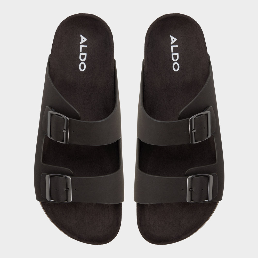 Agustin in Dark Brown - Slide sandal | Aldo sale