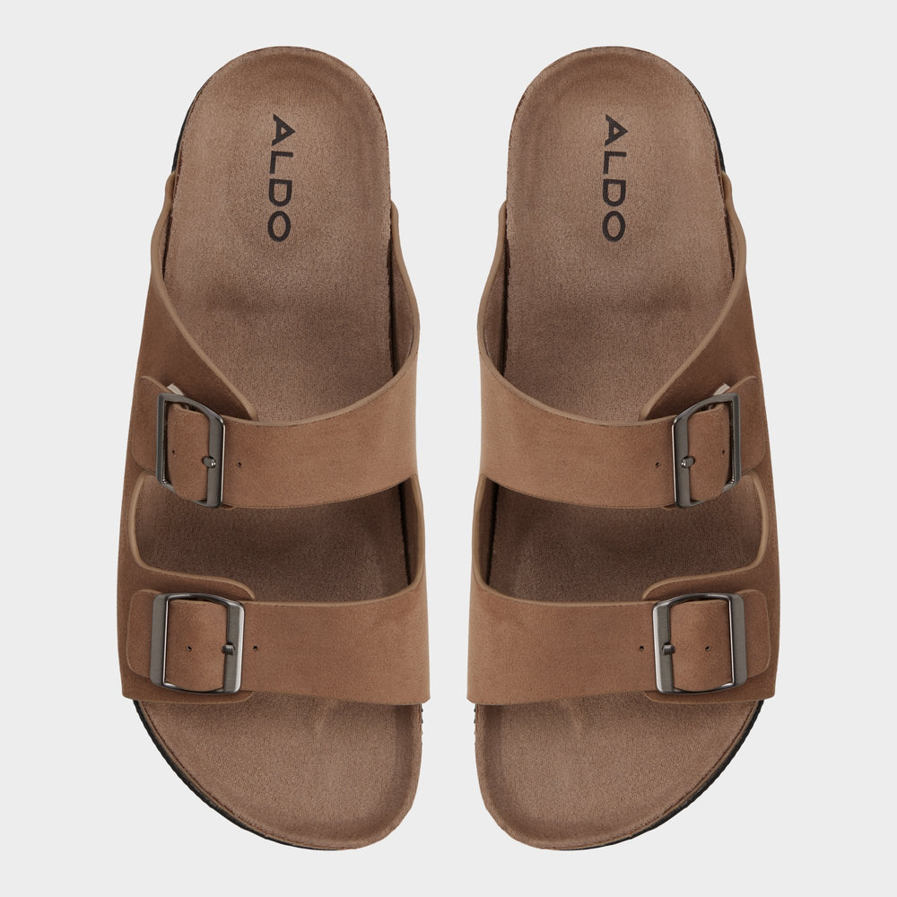 Agustin in Dark Beige - Slide sandal | Aldo on sale