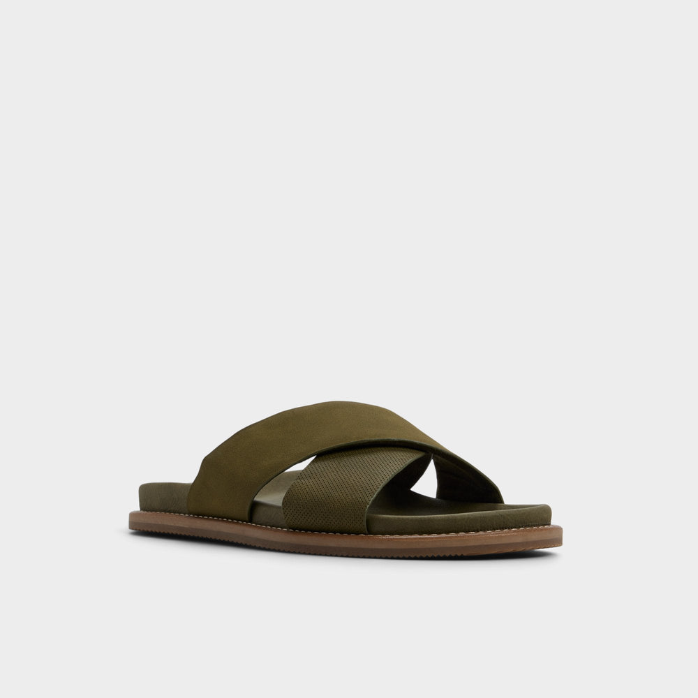 Marrin in Olive - Slide sandal | Aldo outlet
