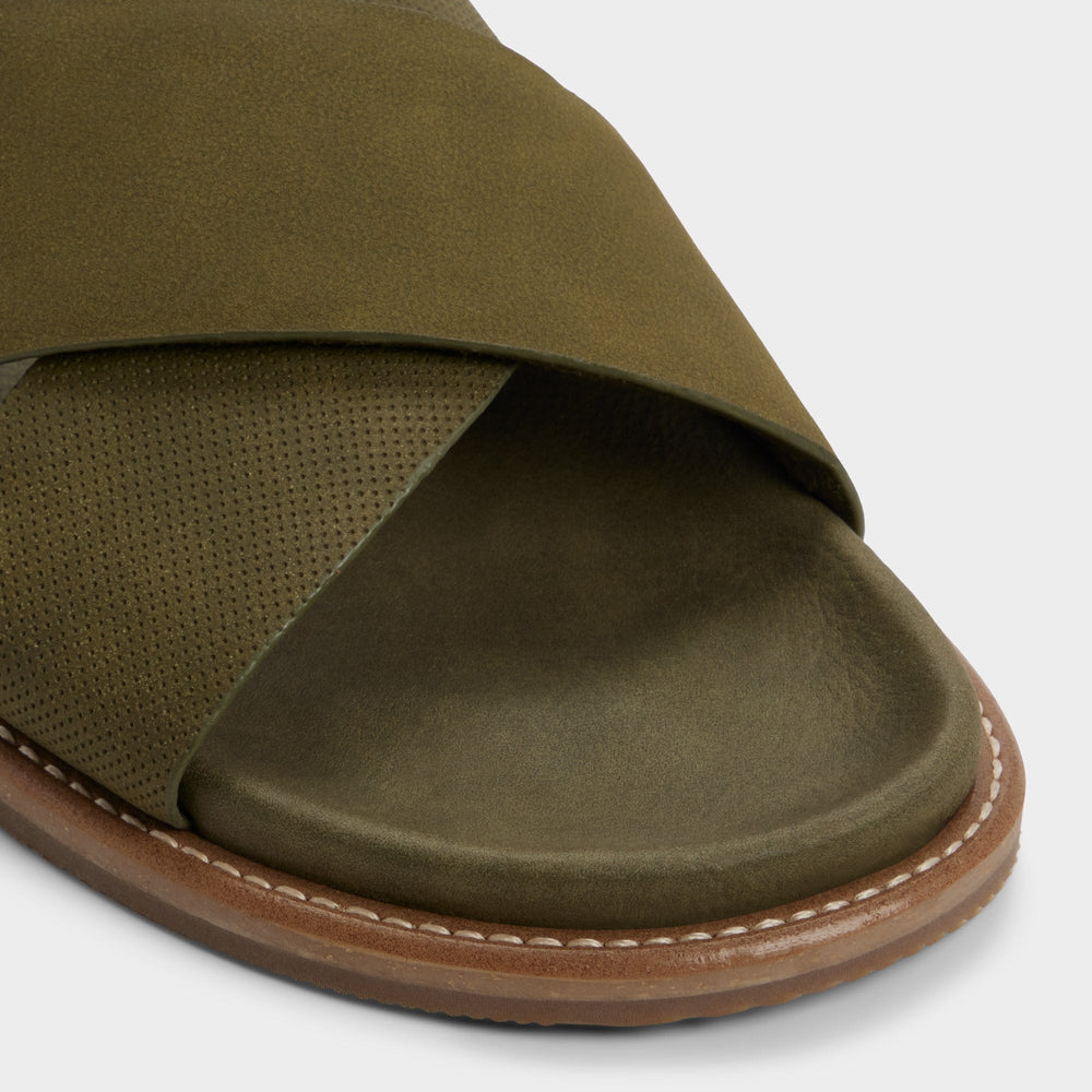 Marrin in Olive - Slide sandal | Aldo outlet