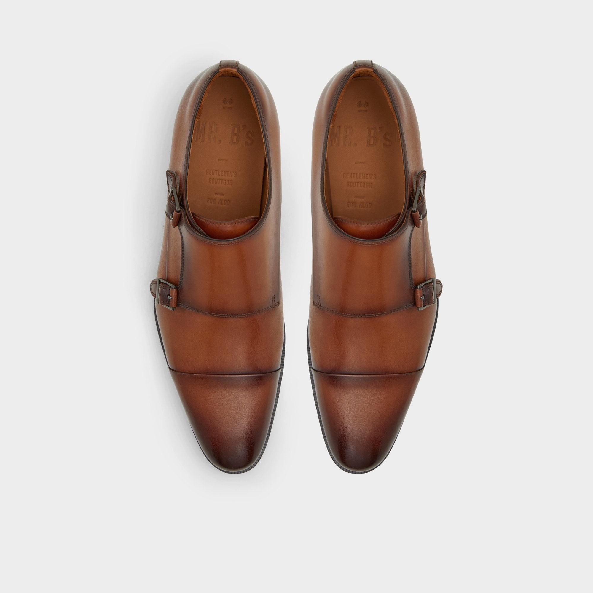 Axwell Cognac Men's Dress Shoes - Monkstrap loafer | Aldo on sale