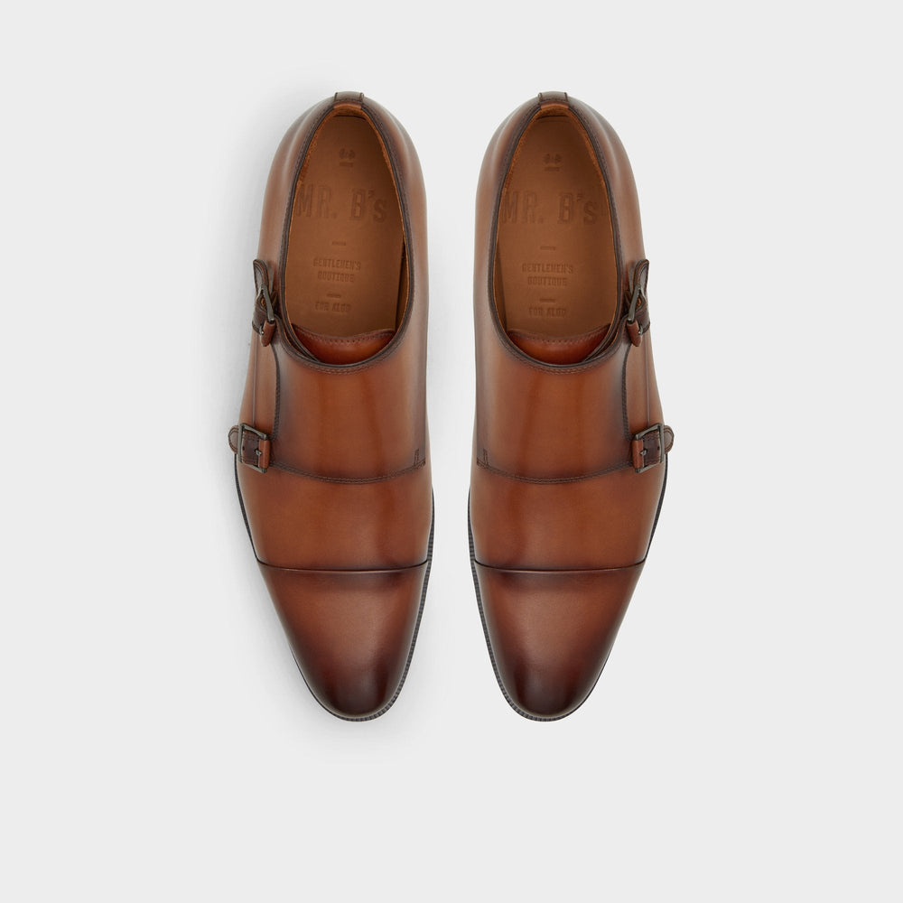 Axwell Cognac Men's Dress Shoes - Monkstrap loafer | Aldo on sale
