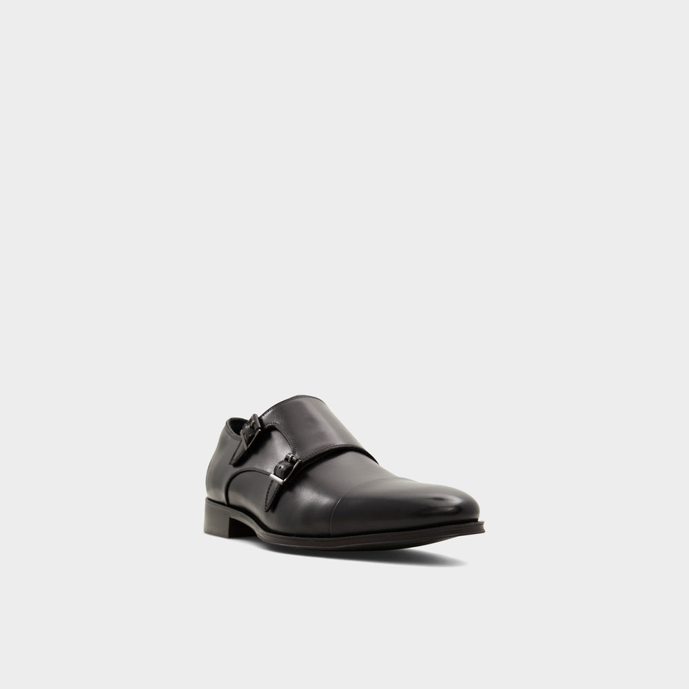 Axwell Black Men's Dress Shoes - Monkstrap loafer | Aldo online