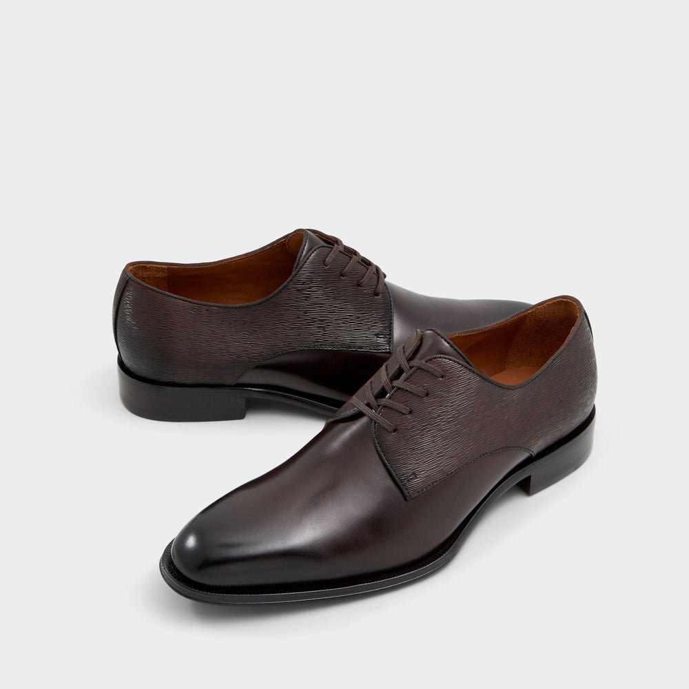 Halbart Dark Brown Men's Oxfords & Lace-ups - Oxford shoe | Aldo outlet
