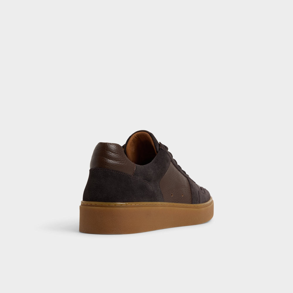 Montie Dark Brown Men's Low top - Low top sneaker, Cup sole | Aldo outlet