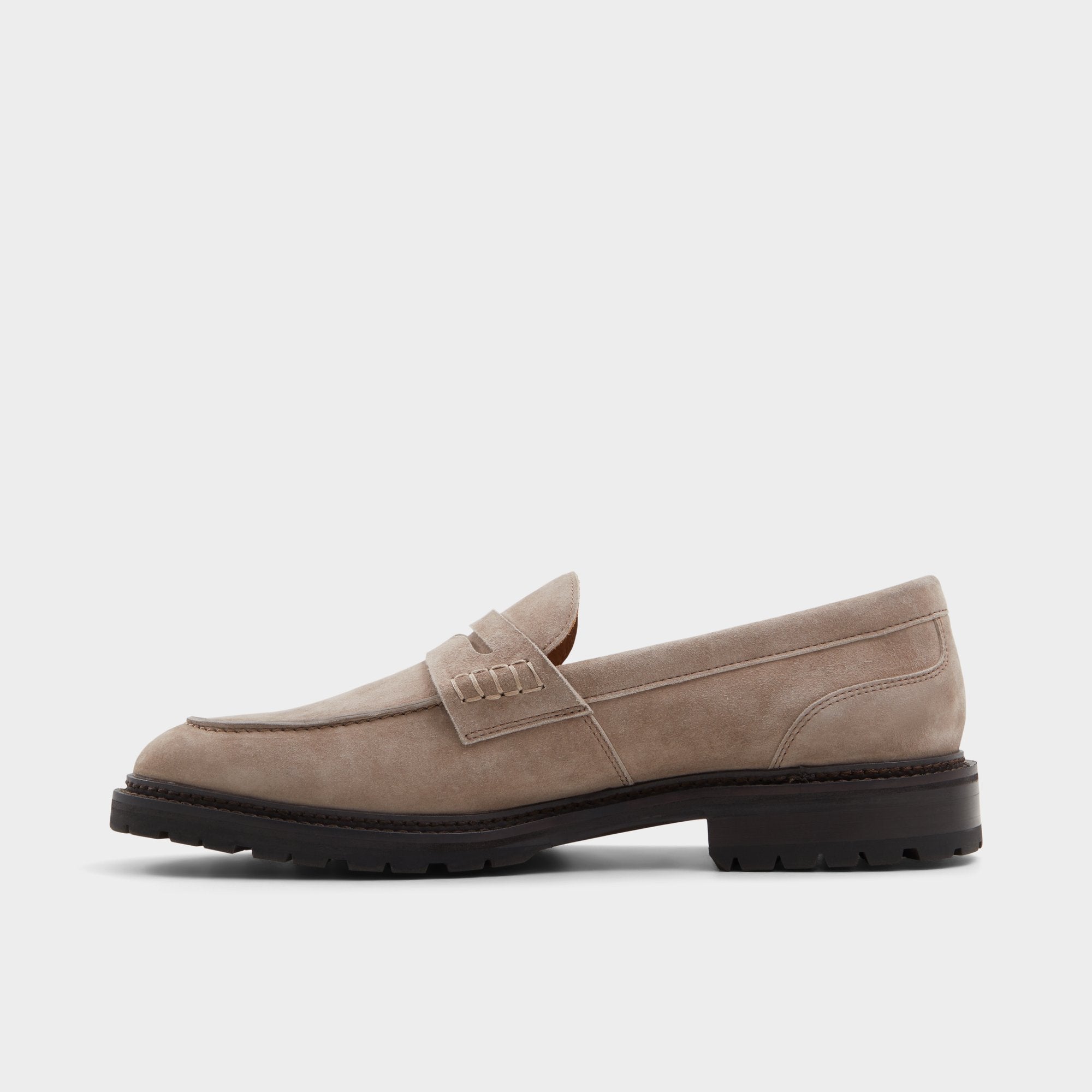 Aleris Brown Men's Dress Shoes - Loafer, Lug sole | Aldo sale