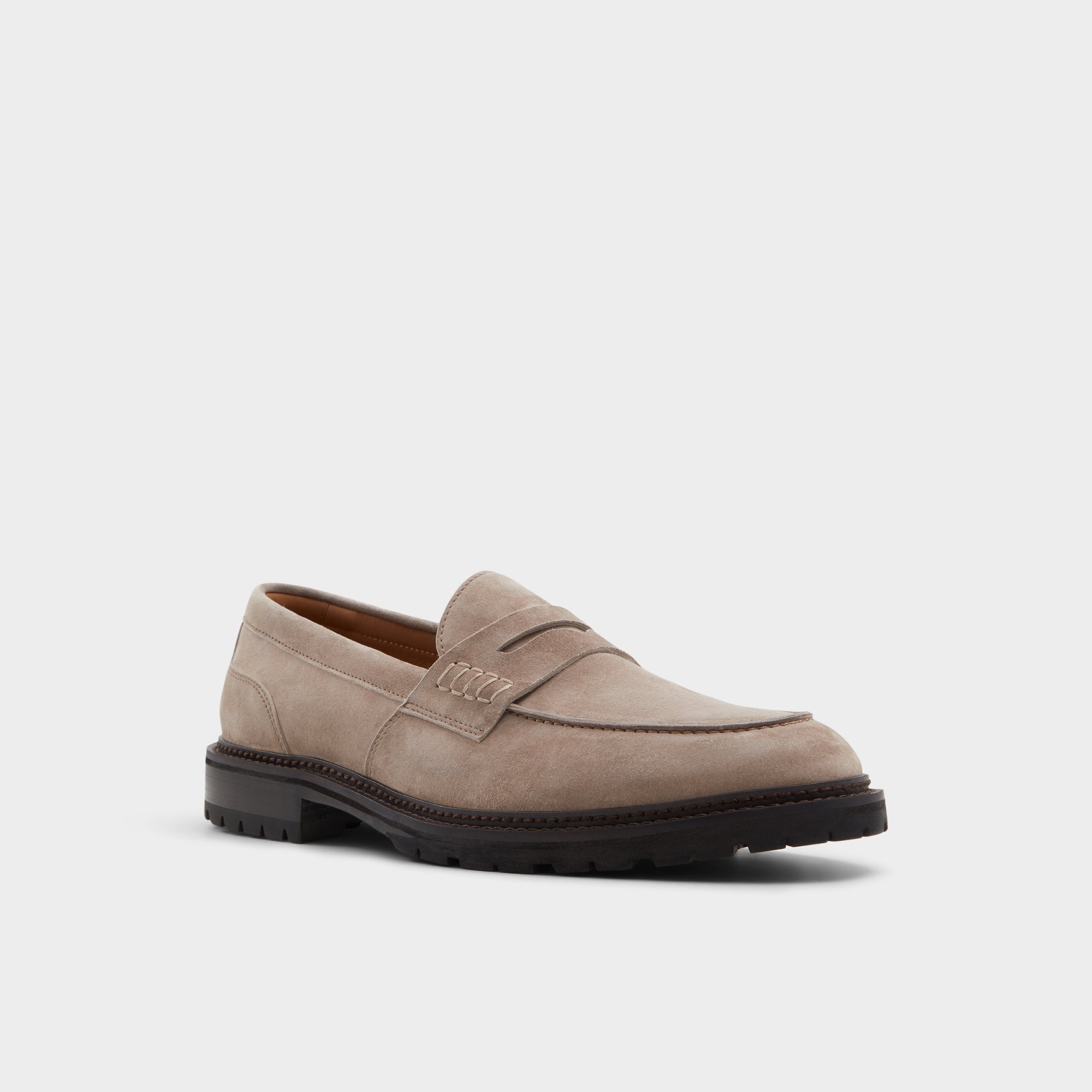 Aleris Brown Men's Dress Shoes - Loafer, Lug sole | Aldo sale