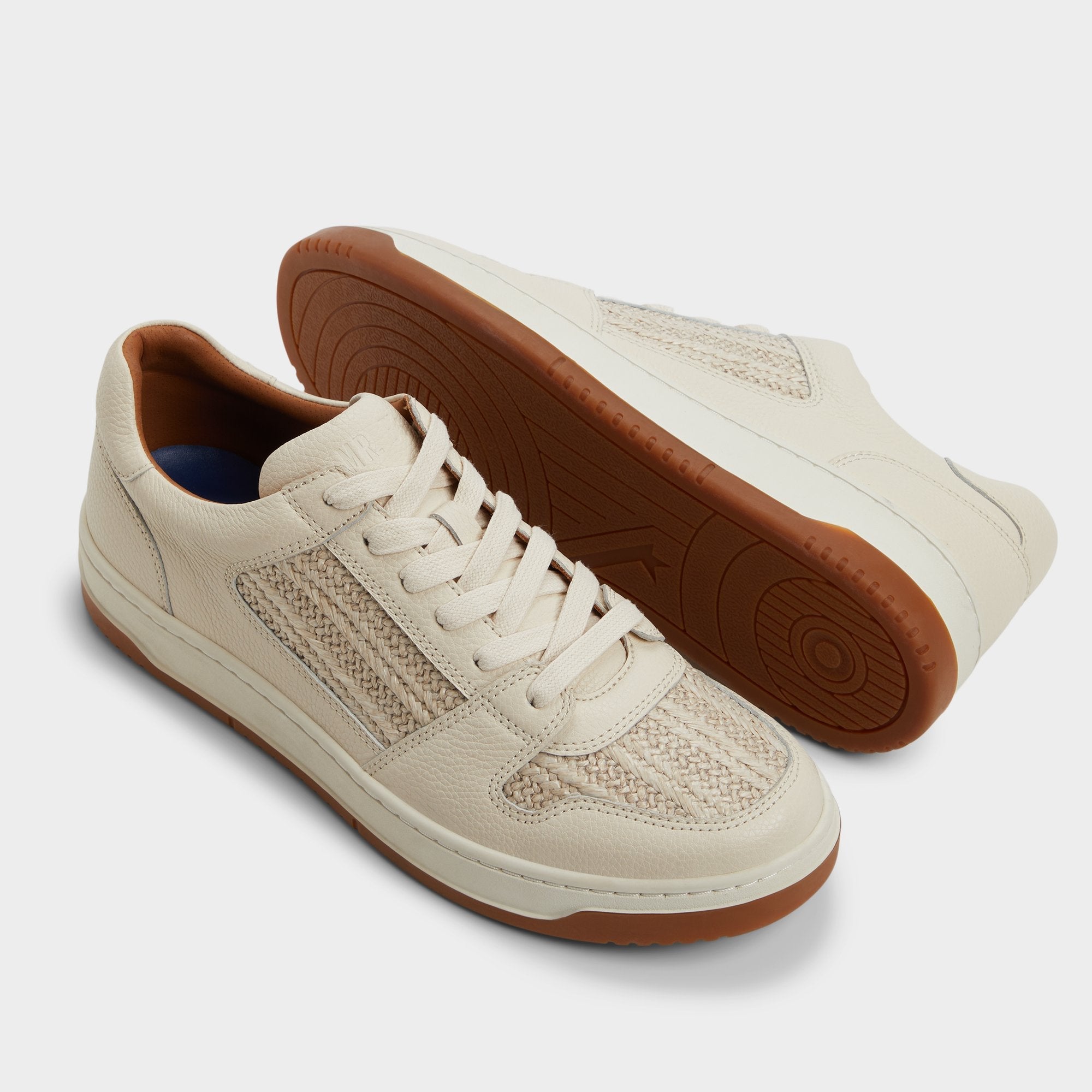 Ludlow White Leather Mixed Material Men's Low top - Low top sneaker | Aldo online