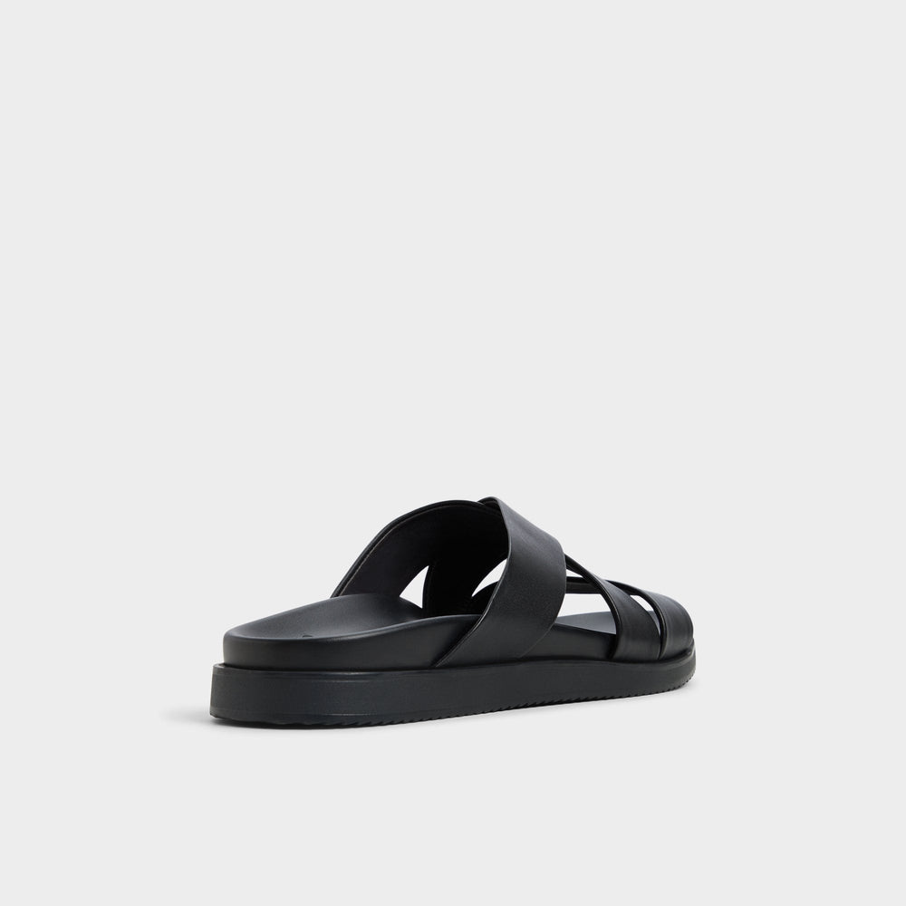Kairo Black Men's Sandals & Slides - Slide sandal | Aldo outlet