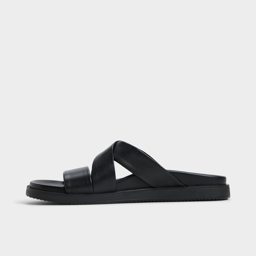 Kairo Black Men's Sandals & Slides - Slide sandal | Aldo outlet