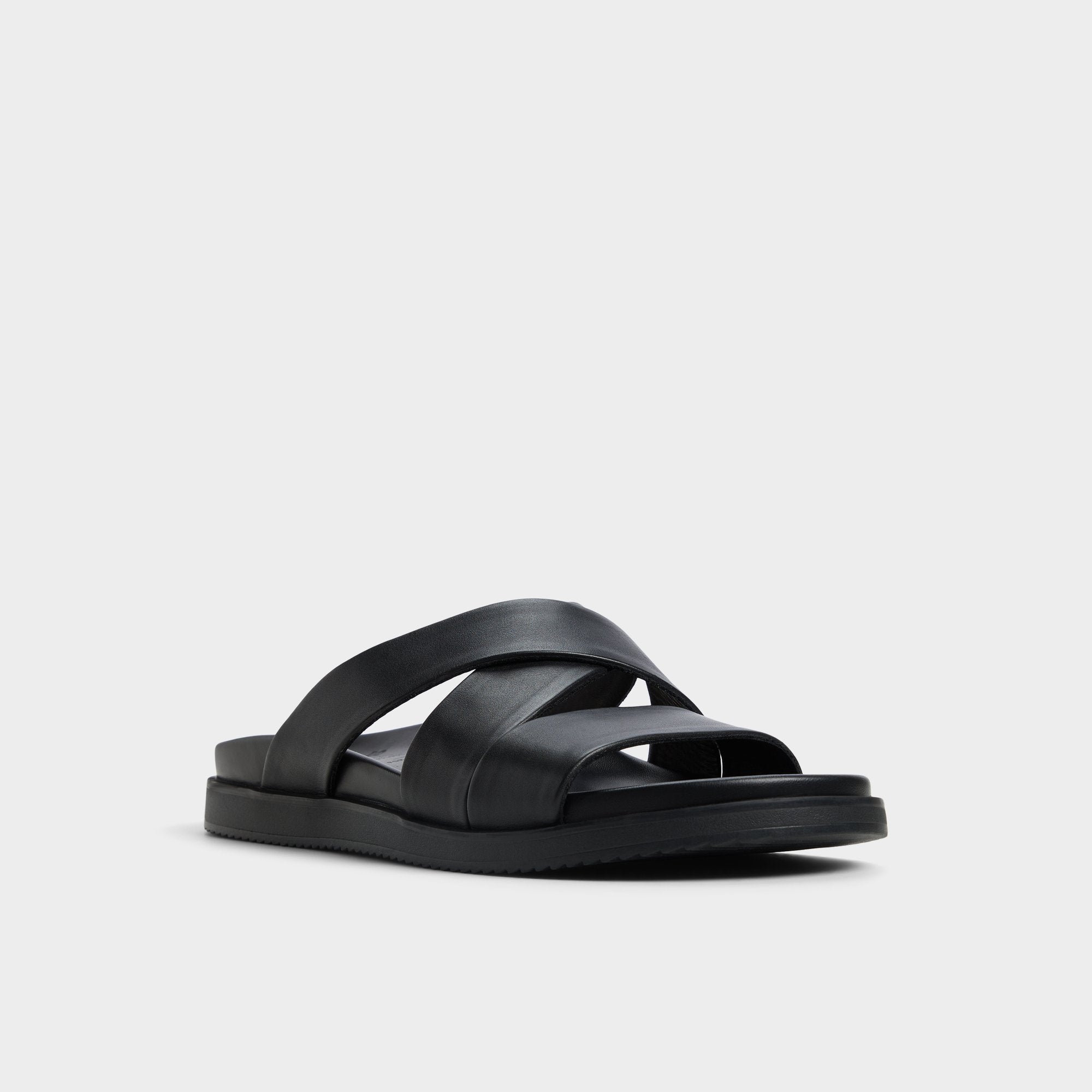 Kairo Black Men's Sandals & Slides - Slide sandal | Aldo outlet