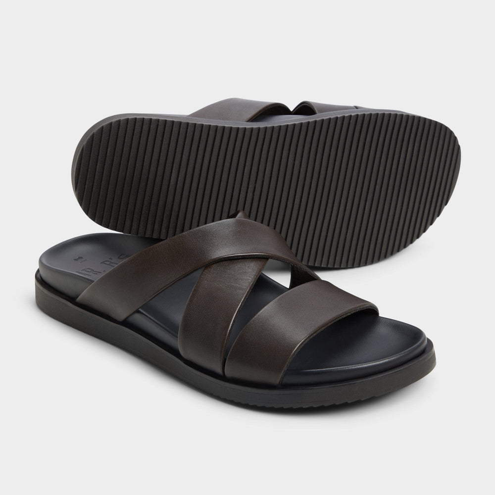 Kairo Dark Brown Men's Sandals & Slides - Slide sandal | Aldo sale