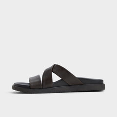Kairo Dark Brown Men's Sandals & Slides - Slide sandal | Aldo sale