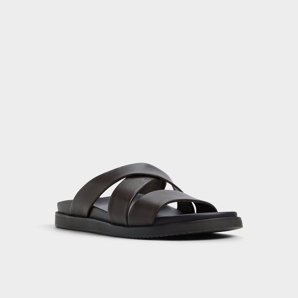 Kairo Dark Brown Men's Sandals & Slides - Slide sandal | Aldo sale