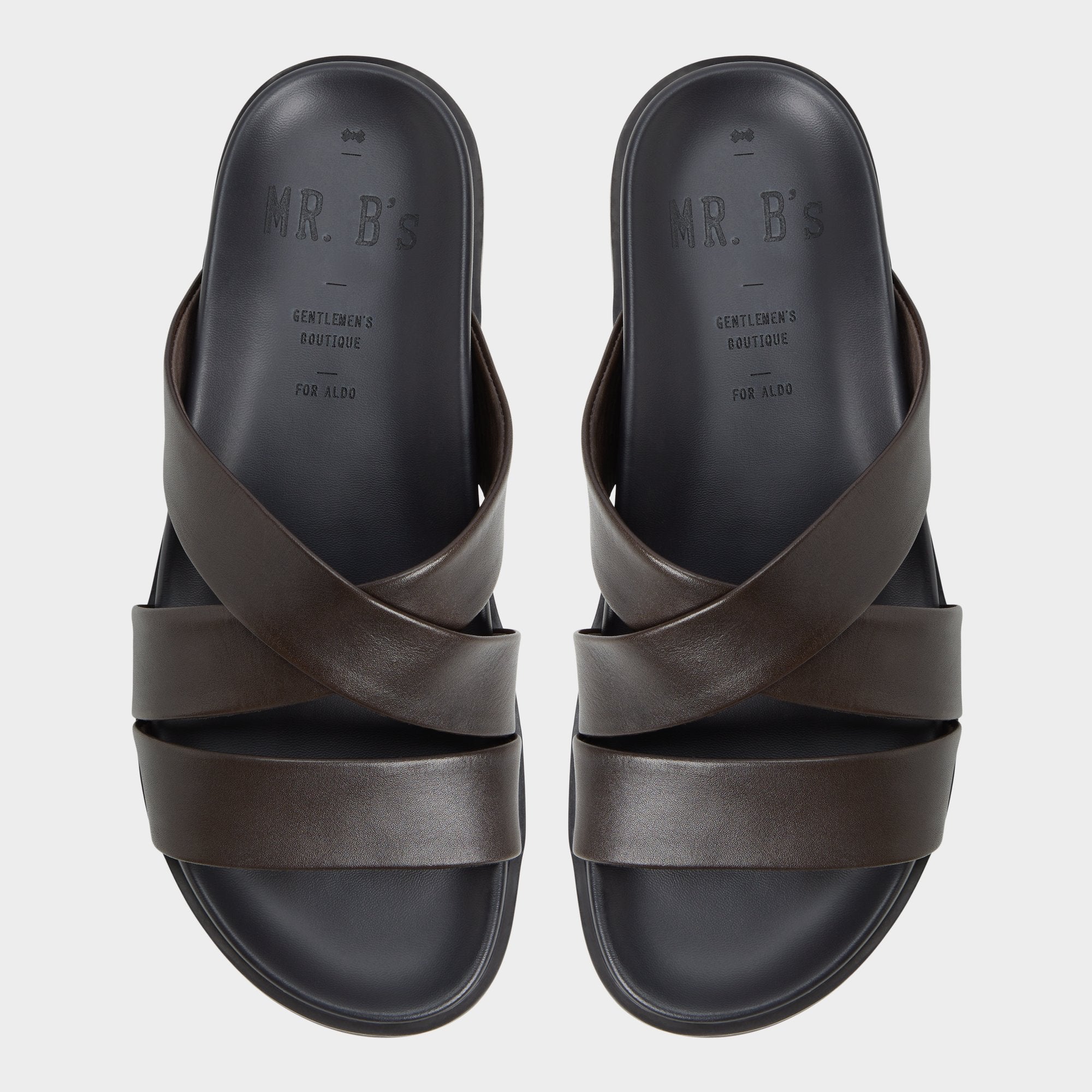 Kairo Dark Brown Men's Sandals & Slides - Slide sandal | Aldo sale