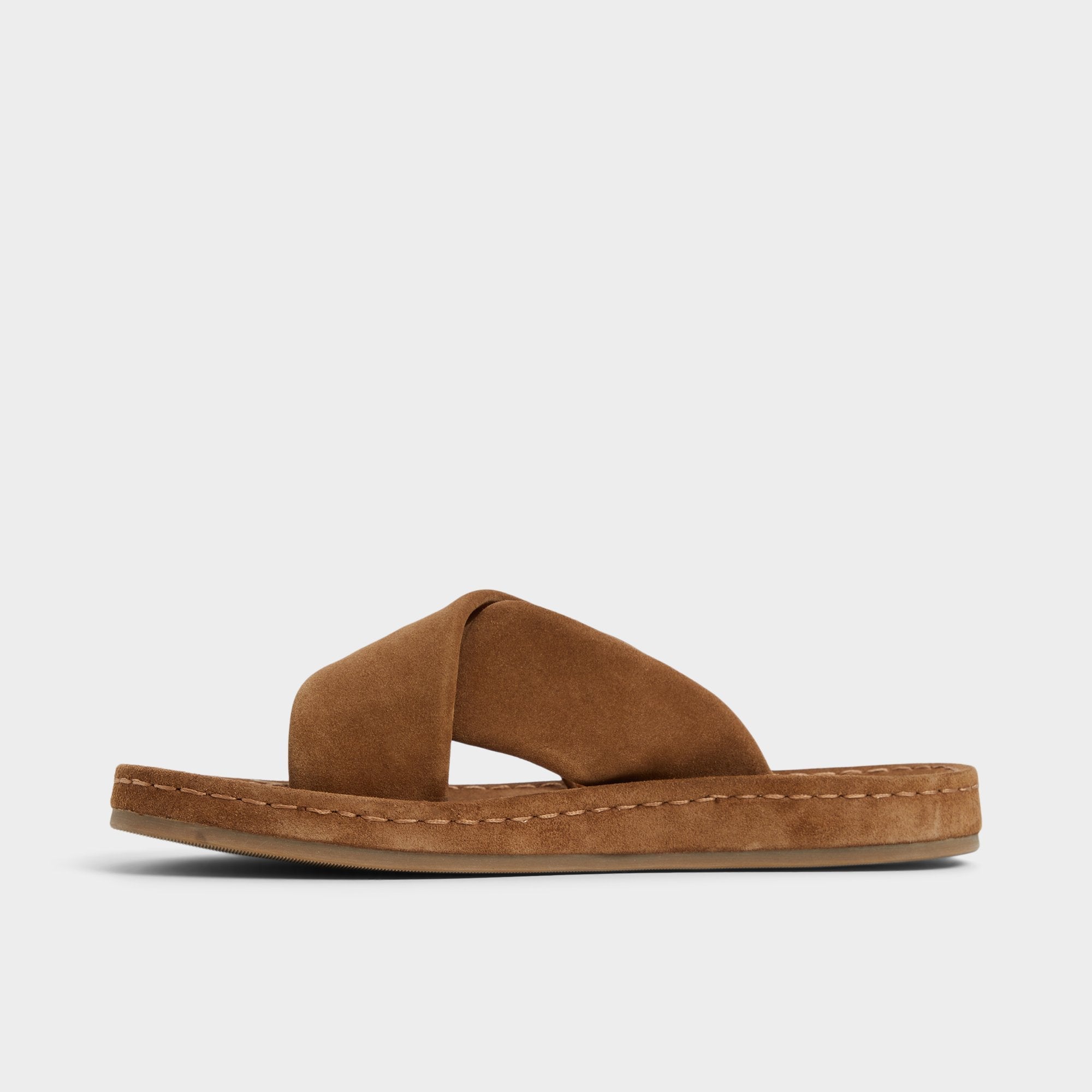 Steele Light Brown Men's Sandals & Slides - Slide sandal | Aldo on sale