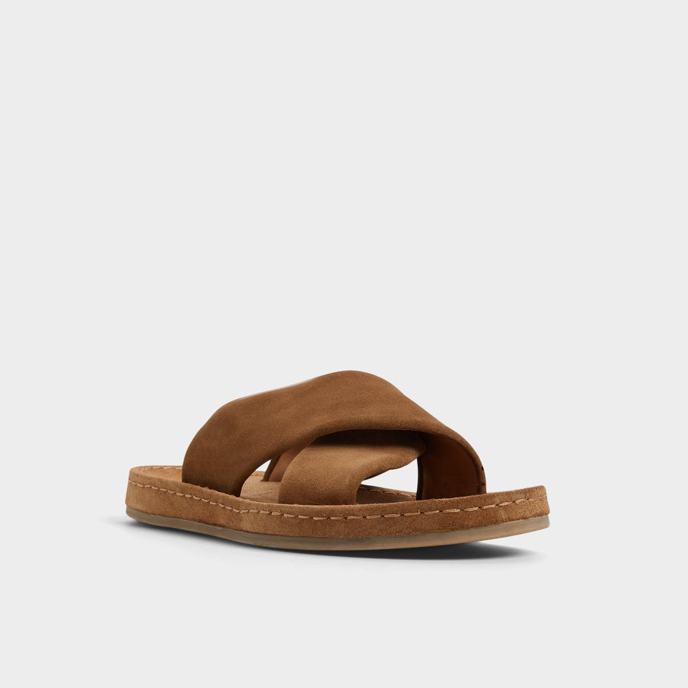 Steele Light Brown Men's Sandals & Slides - Slide sandal | Aldo on sale