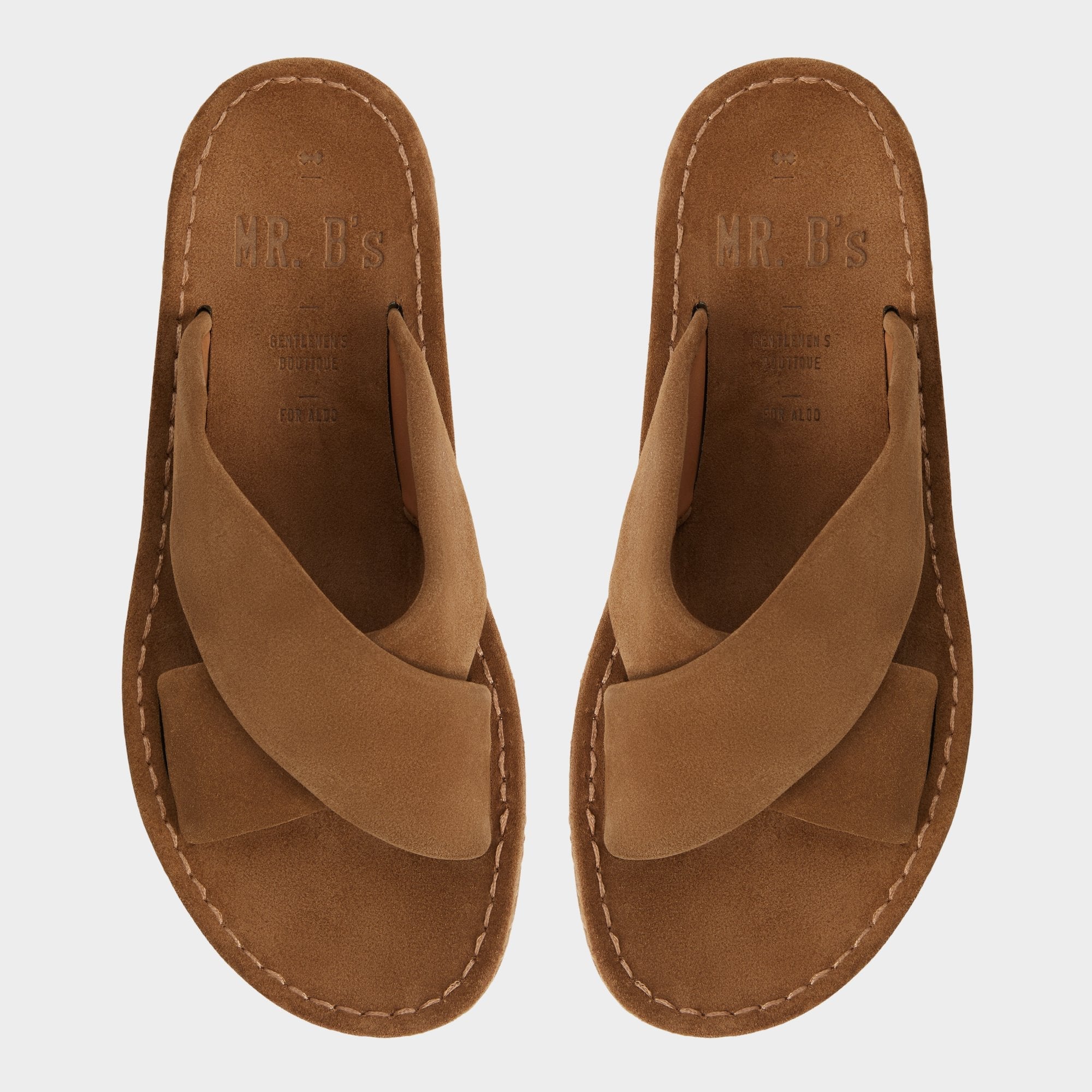 Steele Light Brown Men's Sandals & Slides - Slide sandal | Aldo on sale