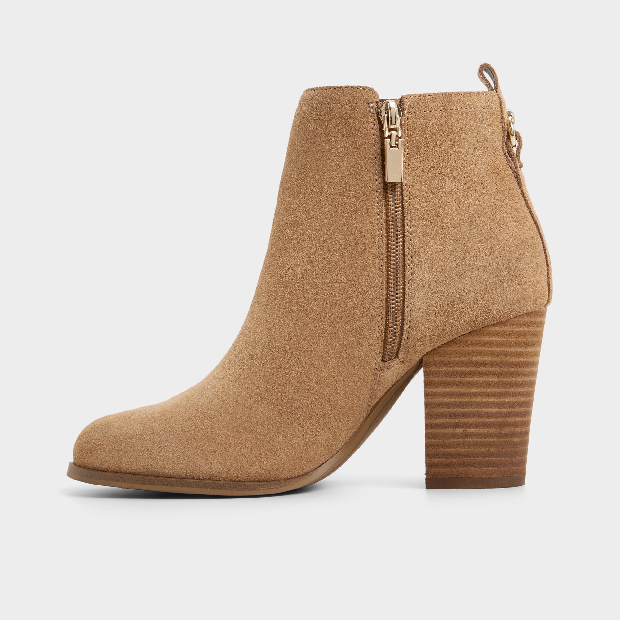 Noemia in Medium Brown 14116959 - Ankle boot, Block heel | Aldo online