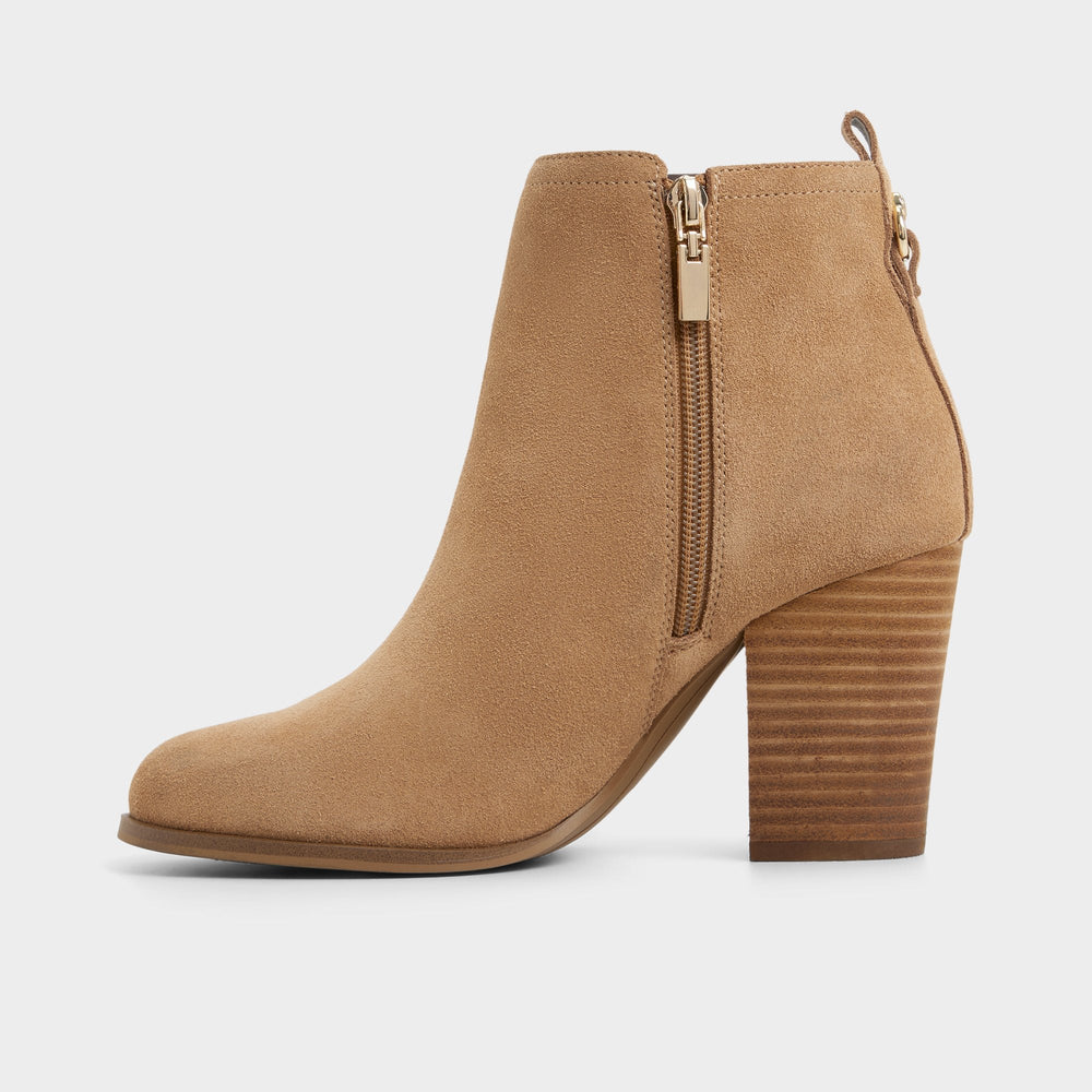 Noemia in Medium Brown 14116959 - Ankle boot, Block heel | Aldo online