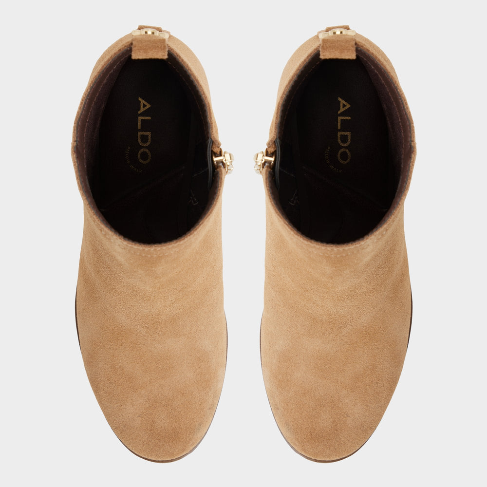Noemia in Medium Brown 14116959 - Ankle boot, Block heel | Aldo online