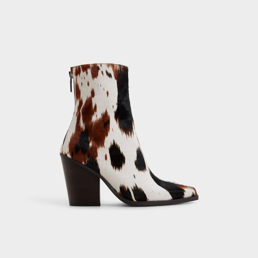 Norelle in Open Brown - Ankle boot, Block heel | Aldo outlet