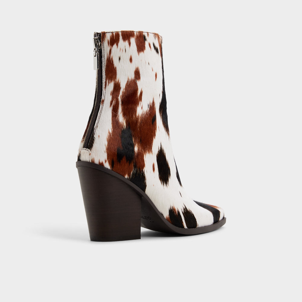 Norelle in Open Brown - Ankle boot, Block heel | Aldo outlet