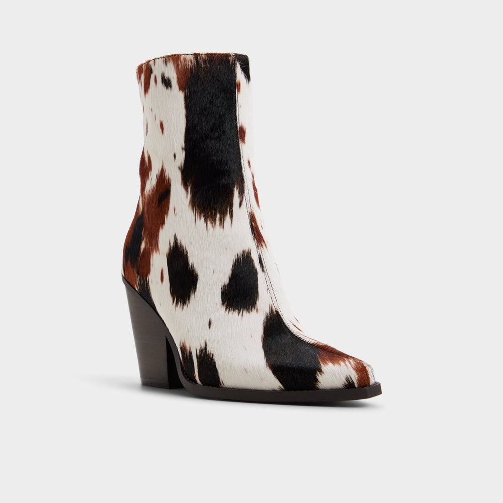 Norelle in Open Brown - Ankle boot, Block heel | Aldo outlet