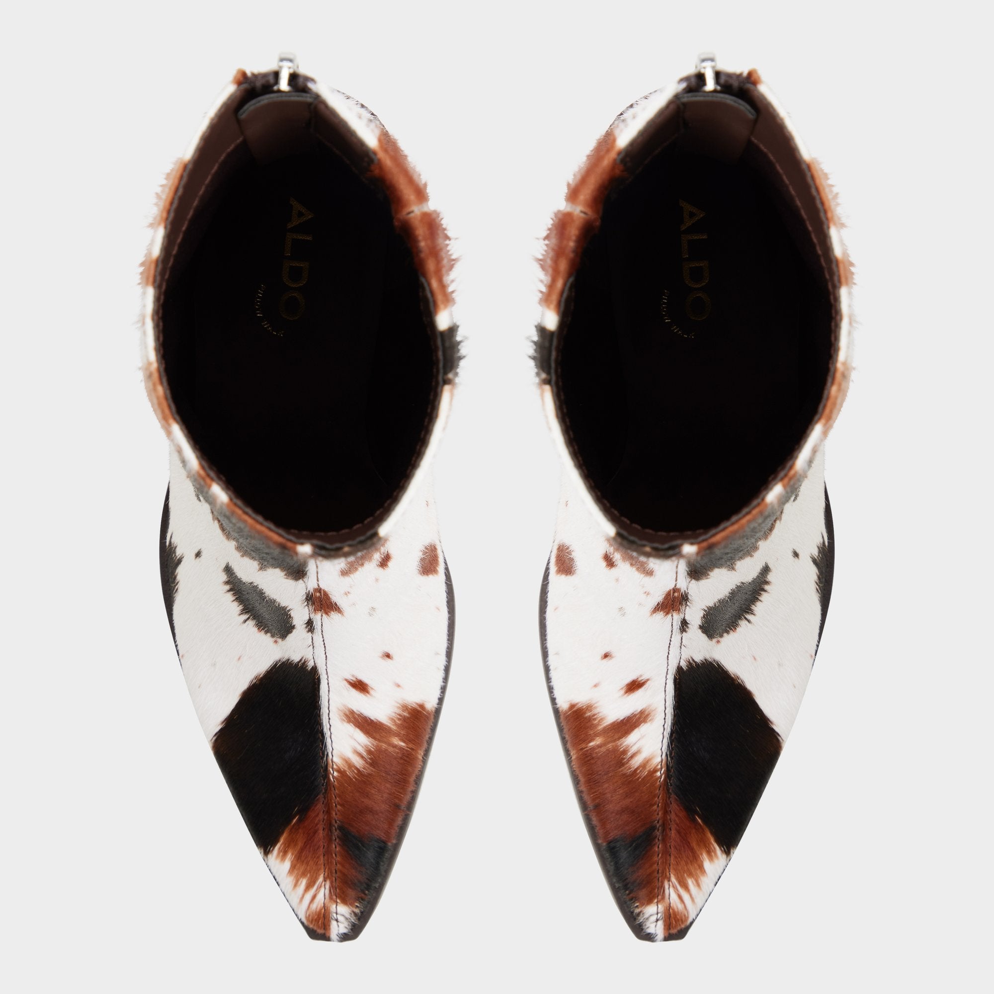 Norelle in Open Brown - Ankle boot, Block heel | Aldo outlet
