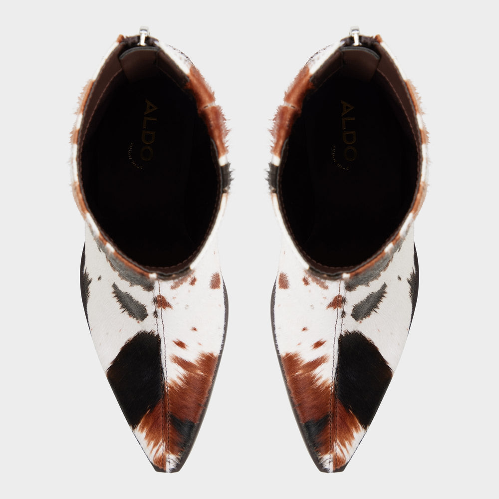 Norelle in Open Brown - Ankle boot, Block heel | Aldo outlet