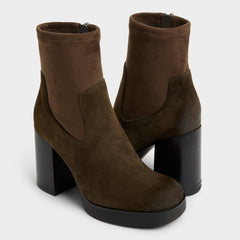 Seraphica in Dark Brown 14116582 - Ankle boot, Platform | Aldo discount